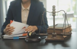 A solicitor working on some supermarket accident claims.