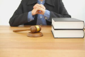 A solicitor works on a missed fracture compensation claim.