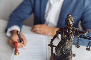 A solicitor helps a client to claim compensation for a finger injury