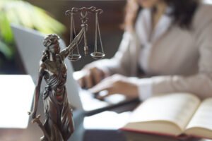 A solicitor works on a delivery driver accident claim.